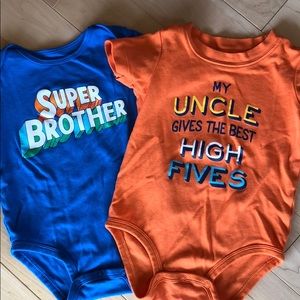 Carters onesies